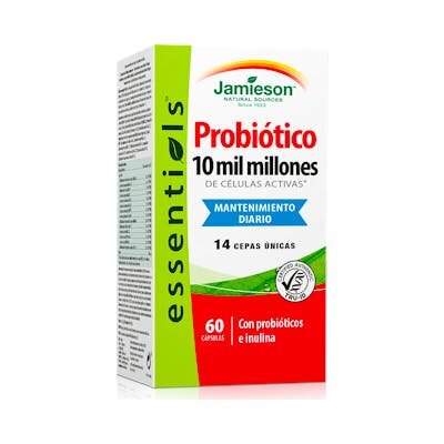PROBIOTIC 10 MIL MILLONES 60CAPS JAMIESO