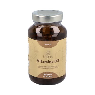 KIROOT VITAMINA D3 360 PERLAS