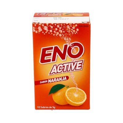 ENO ACTIVE NARANJA SOBRES 10 X 5GR