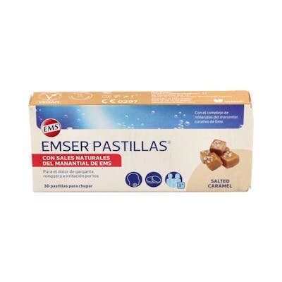 EMSER CARAMELO-SAL 30 PASTILLAS