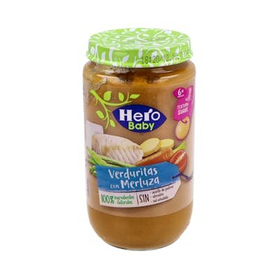 HERO BABY TAR VERDUR MERLUZA 235 GRS