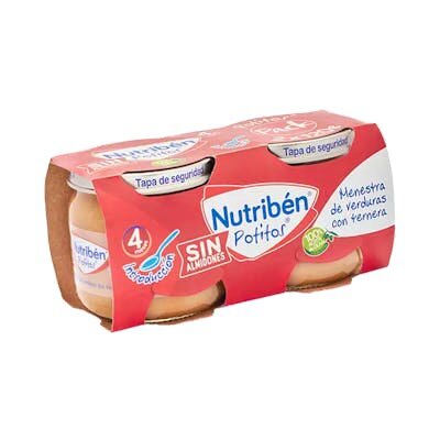 NUTRIBEN POTITO CARN VERD TERNE 2X120GR