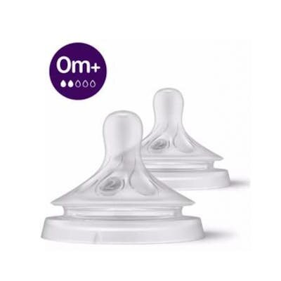 AVENT 2 TETINAS NAT T2-FLUJO LENTO + 0M