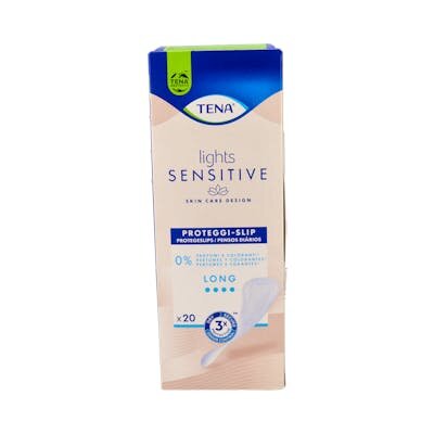 TENA LIGHTS SENSITIVE LONG LINER 20 UNID