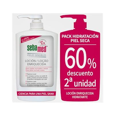 SEBAMED LOCION DUPLO 750M 2UD 60 DTO