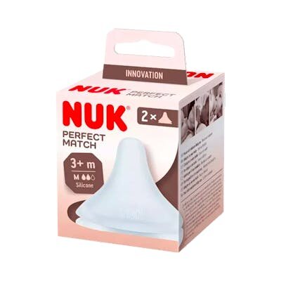 TETINA NUK PERFECT MATCH SIL FLUJO M 2U