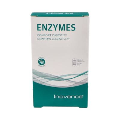 INOVANCE ENZYMES 40 CAPSULAS