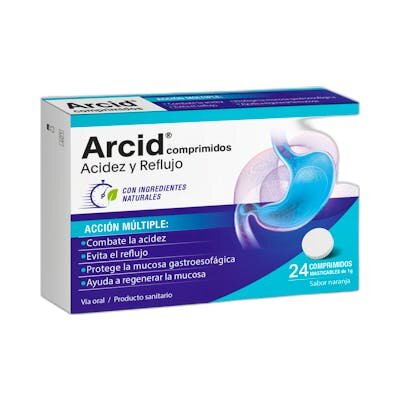 ARCID 24 COMP MASTICABLES 1G NARANJA