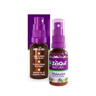 ZZZQUIL NATURA MELATONINA SPRAY 30 ML