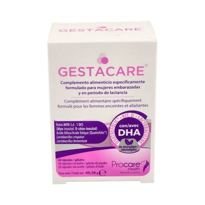 GESTACARE 60 CAPS