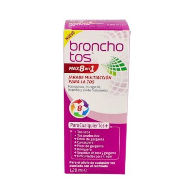 BRONCHOSTOP TOS MAX 8 EN 1 JARABE 120 ML