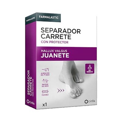 FARMALASTIC SEPARADOR CARRETE T UNICA 2U