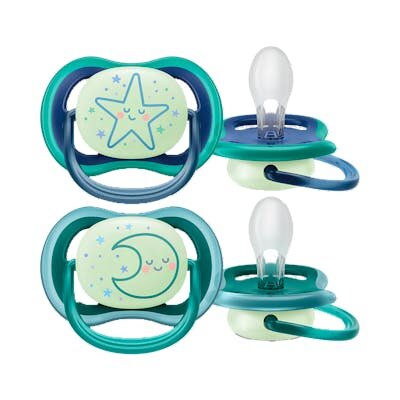 CHUPETE AVENT6-18M ULT AIR NOCT 2U NIÑO