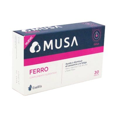 MUSA FERRO 30 CAPS