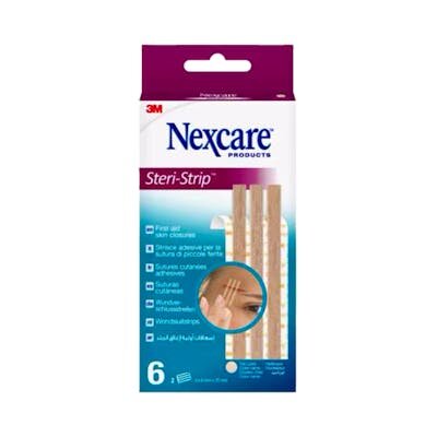 3M NEXCARE STERI STRIP TAN COLOR 6X75 6U