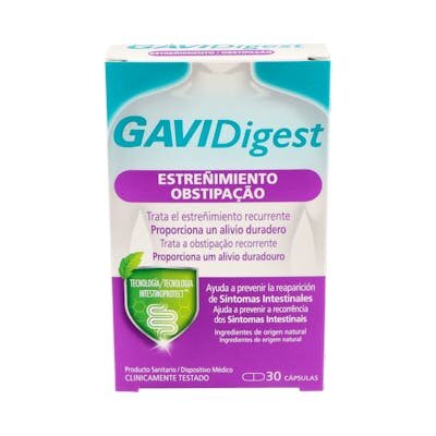 GAVIDIGEST ESTREÑIMIENTO 30 CAPS