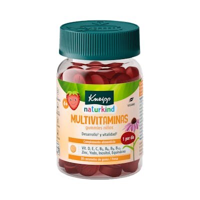 KNEIPP GUMMIES NIÑOS MULTIVIT 30 C FRESA