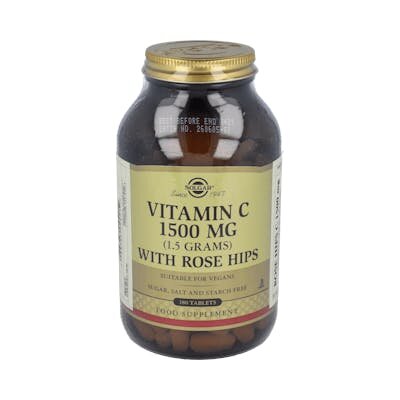 ROSE HIPS VIT C 1500MG 180COMPRI SOLGAR