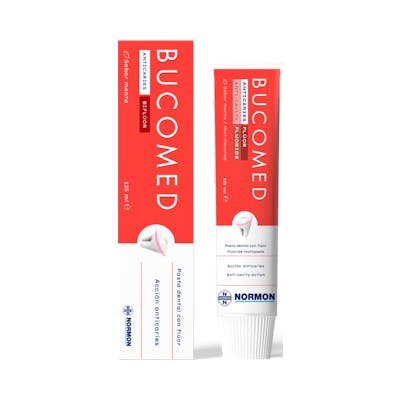 BUCOMED ANTICARIES PASTA 125 ML MENTA