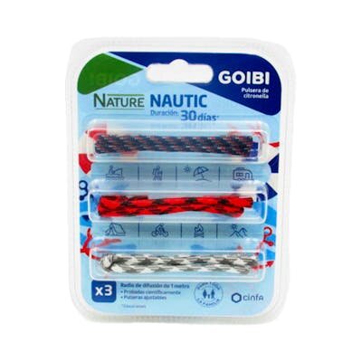 GOIBI PULSERA CITRONELLA NAUTIC X 3UD