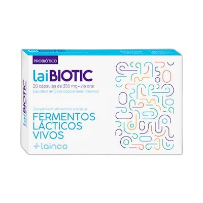 LAIBIOTIC 20 CAPSULAS