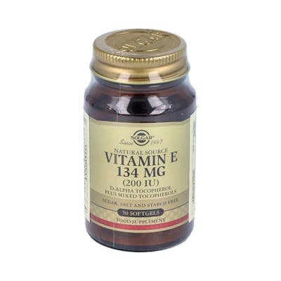 VITAMINA E 200UI 50 CAPSULAS SOLGAR