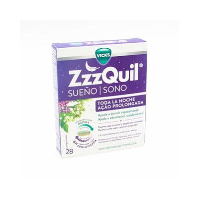 ZZZQUIL SUEÑO TODA LA NOCHE 28 COMPR