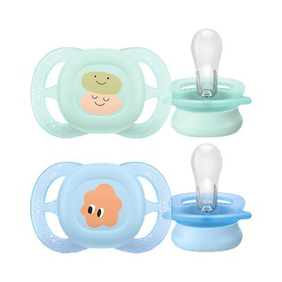 CHUPETE AVENT 0-2M ULT START 2U DEC NIÑO