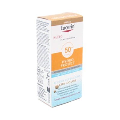 EUCERIN SUN HYD PRO FDO F50+ TONO MED 50