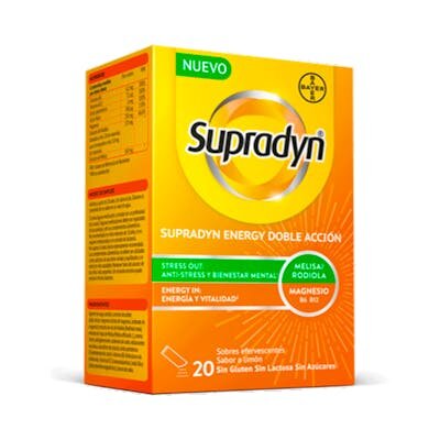 SUPRADYN ENERGY DOBLE ACCION 20 SOB EFER