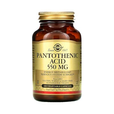ACIDO PANTOTENICO 550MG 50CAP  SOLGAR
