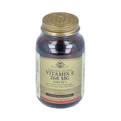SOLGAR VITAMINA E 400 UI 50 CAPS BLAN VE