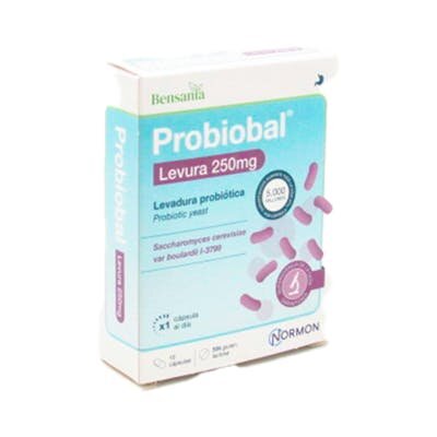 PROBIOBAL LEVURA 250 MG 10 CAPS
