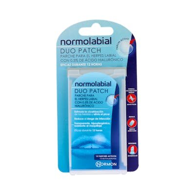 NORMOLABIAL DUO PATCH 15 PARCHES
