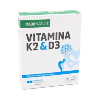 VITAMINA K2 Y D3 30 CAPSULAS