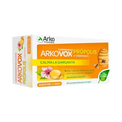 ARKOVOX PROPOLIS+VIT C 24COMP MIEL-LIMON