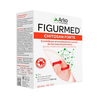 CHITOSAN FORTE 325 MG 90 CAPSULAS ARKO