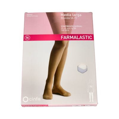 MEDIA LARGA FARMALASTIC BLANCA BLON EXT