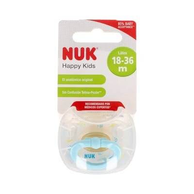 CHUPETE NUKETE DIA LATEX SURTIDO T 3