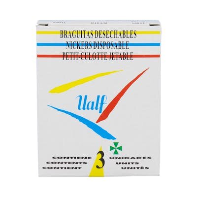 BRAGUITA DESECHABLES UALF GRANDE 3 UND