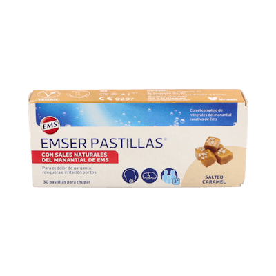 EMSER CARAMELO-SAL 30 PASTILLAS