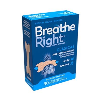TIRAS NASALES BREATHE RIGHT PEQ 30 UD