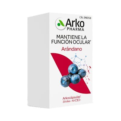 ARKOCAPSULAS ARANDANO BIO 40 CAPSULAS