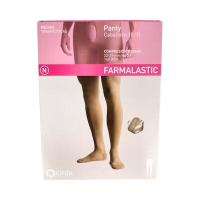 PANTY FARMALASTIC CABALLERO T MED NEGRO