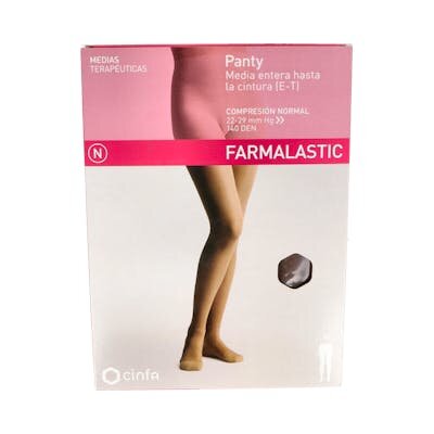 PANTY FARMALASTIC CAPUCHINO REINA PLUS