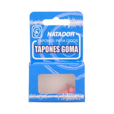 TAPONES OIDO MARIES GOMA NATADOR 2 UND