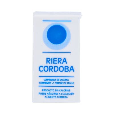 SACARINA RIERA CORDOBA 200 COMP.