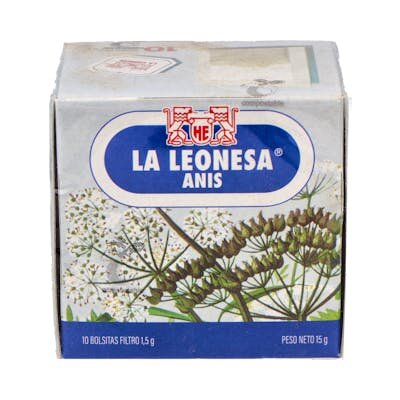 LA LEONESA ANIS 10 BOLSITAS