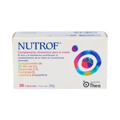 NUTROF 36 CAPSULAS